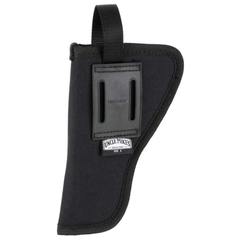 Uncle Mike's 81021 Hip Holster Black for 3-4 in Medium Large Revolvers