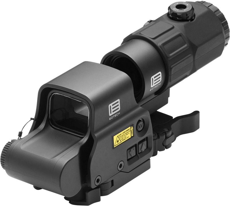 EOTech HHS V EXPS3-4 HWS & G45 Magnifier Combo with STS Mount Black