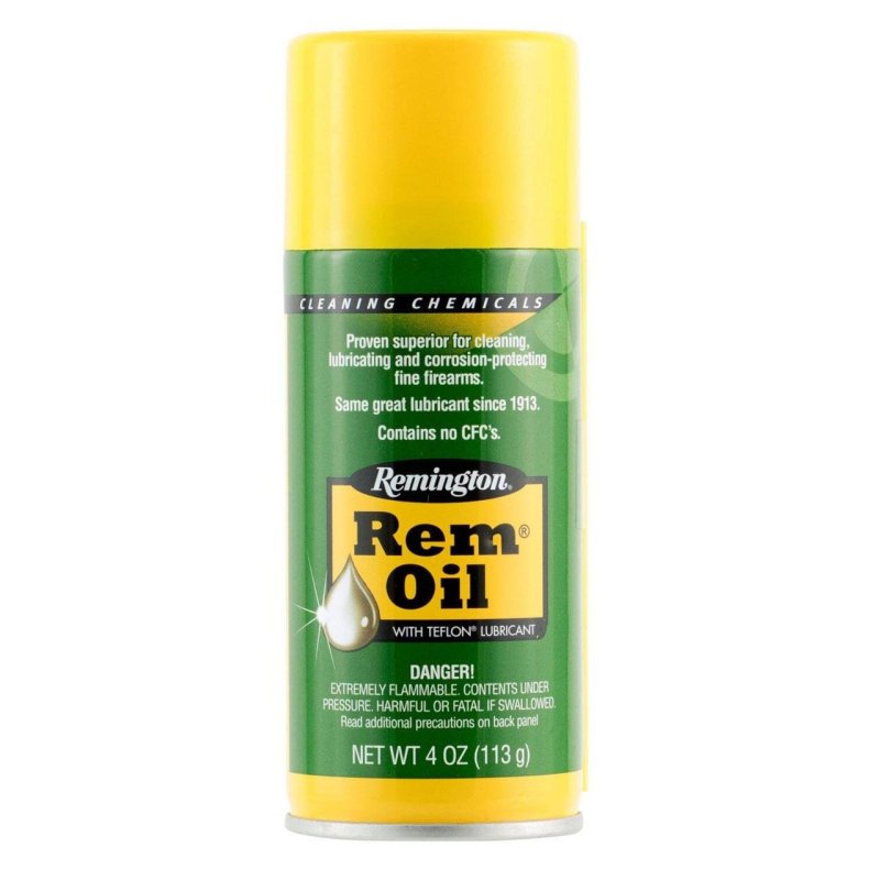 Remington Rem-Oil Aerosol Can, 4 oz - Teflon Formula Gun Lubricant, Rust & Corrosion Protection