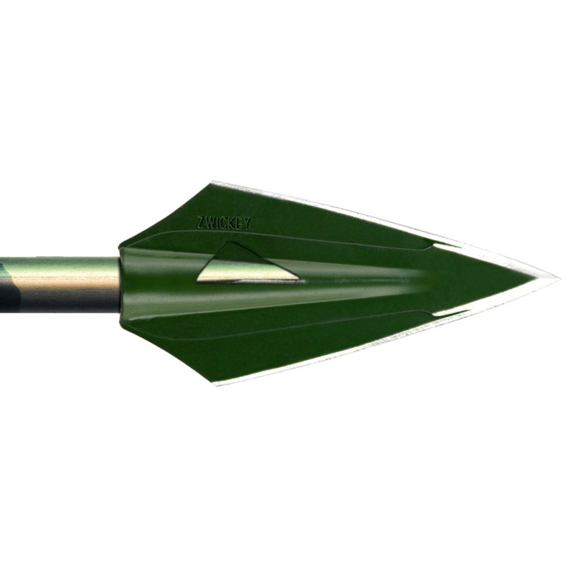 Zwickey B114 Eskimo Broadheads 4 Blade 125gr 3pk 1 1/8" Cut 2 1/2" Length