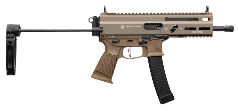 Grand Power SP9A1 9mm Luger 8 In 30 Round FDE Tailhook 1089