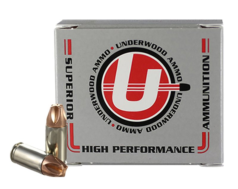 Underwood Ammo Xtreme Defender 9mm Luger +P+ 90Gr Solid 20rd