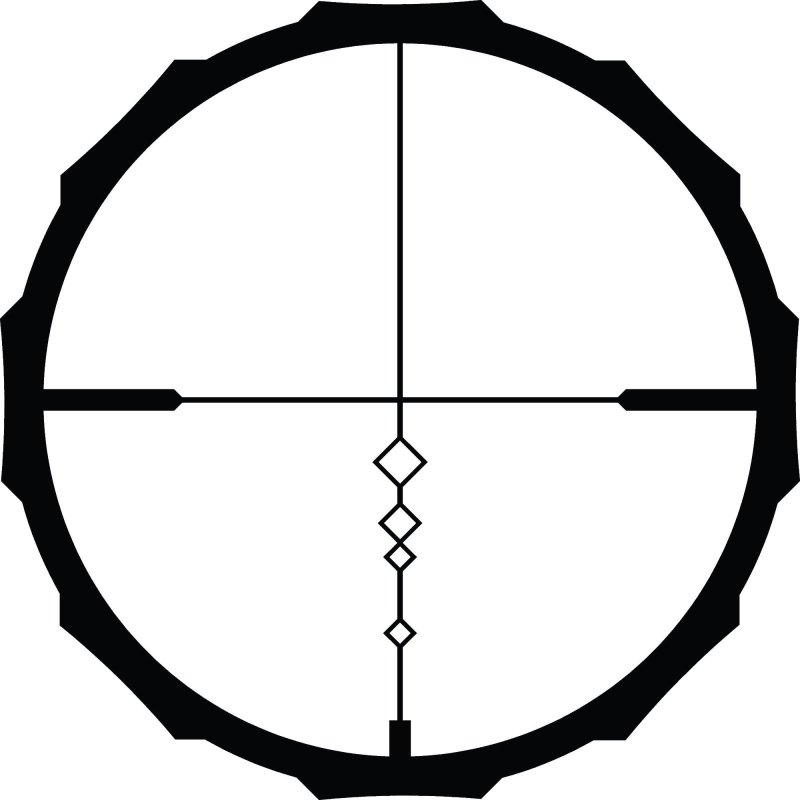 Crimson Trace Brushline Pro 3-9x40 BDC Rifle Scope