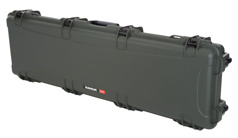 Nanuk 9951006 52 In Olive Resin Rifle Case Waterproof Dustproof