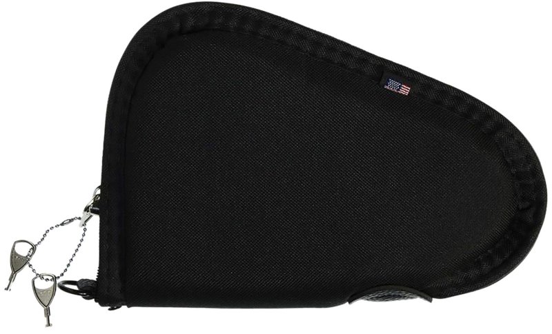 Allen 8" Locking Handgun Case Endura Fabric Black