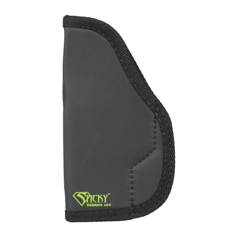 Sticky Holsters LG-3 Black-Green Latex Free Rubber Fits Glocks