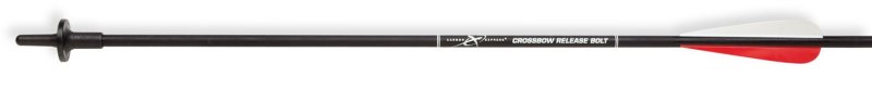 Carbon Express 55604 Crossbow Release Bolt 22 In Carbon Fiber Black Red