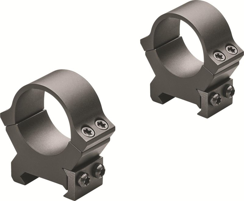 Leupold PRW2 1 Inch Low Steel Scope Rings Matte Black