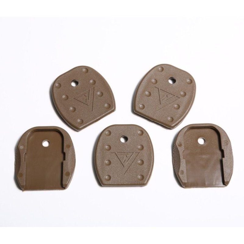 TangoDown VTMFP-001 Brown Tactical Floor Plates for Glock Handguns