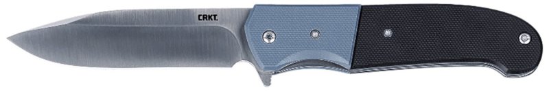 CRKT Ignitor 3.48In Blade Assisted Liner Lock Black Pocket Clip