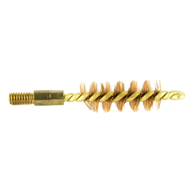 Pro-Shot Benchrest Brass Core/Bronze Bristle Pistol Bore Brush (8/32 Thread) .38 cal