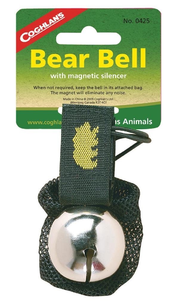 Coghlan's Bear Bell 0425 with Magnetic Silencer Velcro Strap