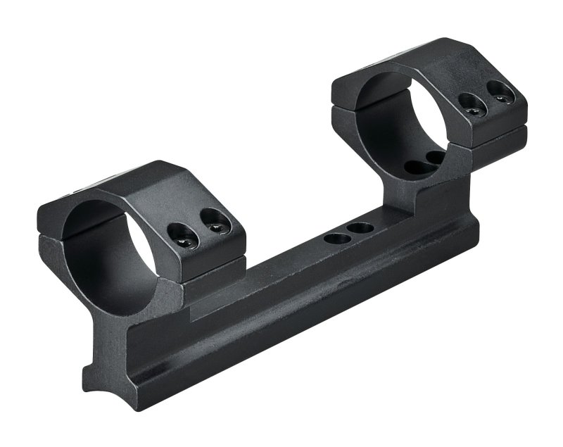 Weaver Muzzleloader Rings & Base Matte Black 1-Piece for High Traditions