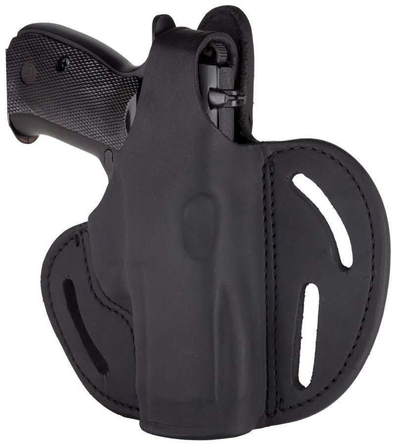 1791 Gunleather BHX Thumb-Break Belt Holster Saddle Brown