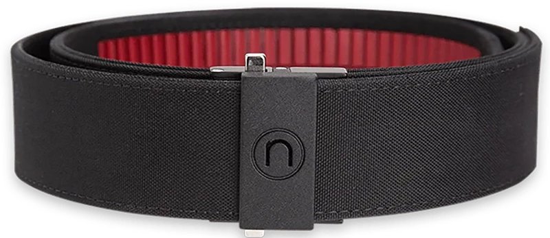 TEAMNEX PCS9121 EDC Black Nylon Belt 1.75in Adjustable Clasp Closure