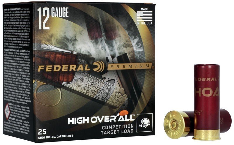 Federal Premium High Over All 12 Gauge 2.75 In 1 oz 1290 FPS 8 Shot