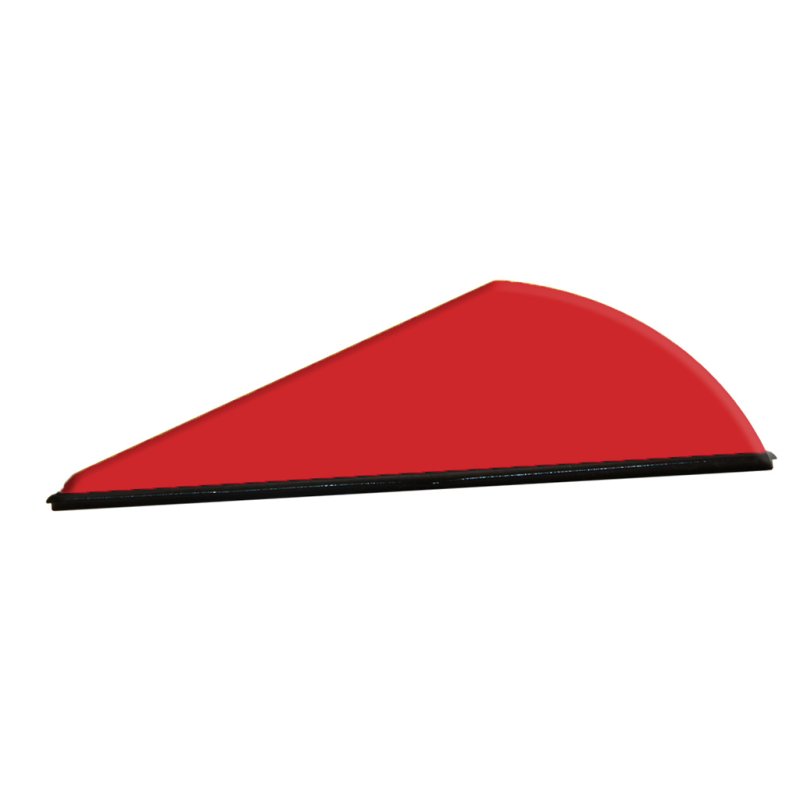 Q2i Q1047 Rapt-X Vanes Red 100pk, High-Profile, 2" Length, 7.5gr