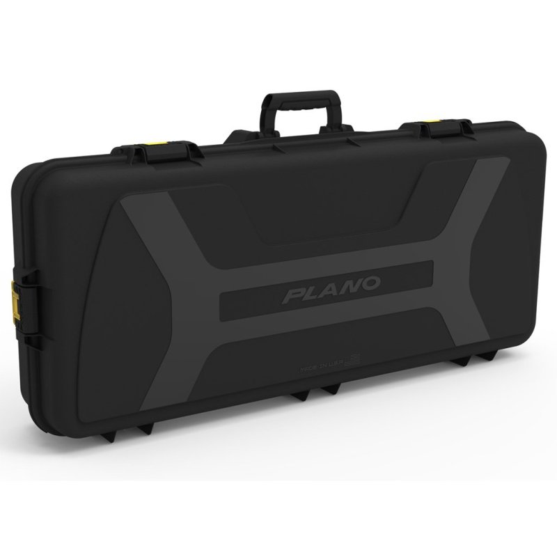 Plano AW2 Ultimate Compound Bow Case - Black, Molded EVA, Pressure Release, Dri-Loc Seal, Dual Stage Latches