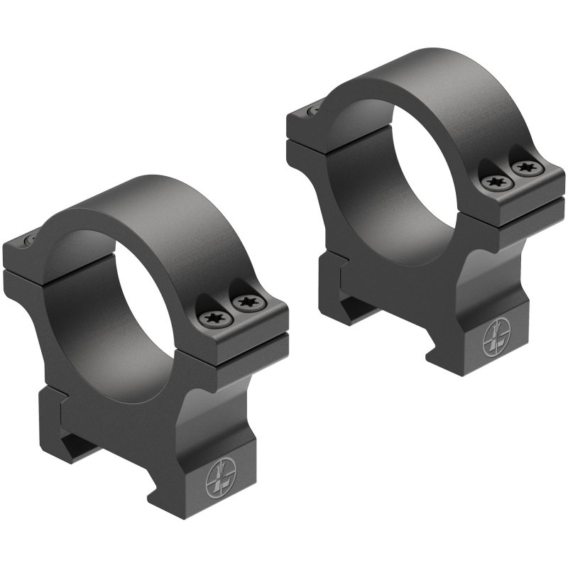 Leupold Open Range 30mm Scope Rings Cross-Slot Med Matte Blk