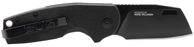 SOG Stout SJ SOG16030757 2.40 In Folding Clip Point Plain