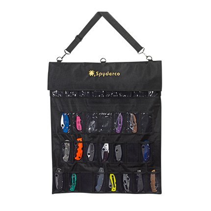 Spyderco SP1 SpyderPac Large 30-Pocket Travel Case
