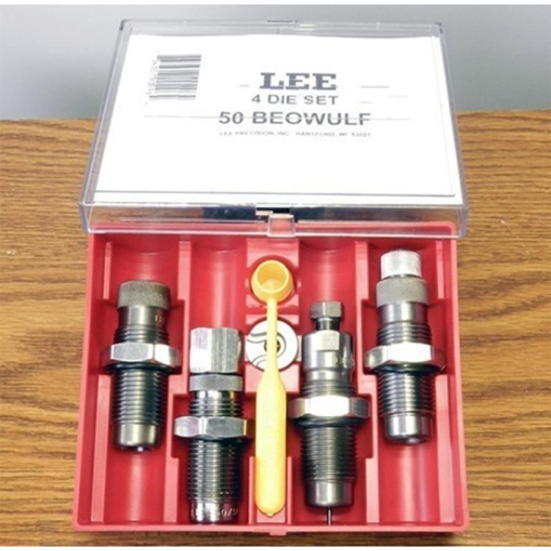 50 Beowulf 4 Die Set With Shellholder