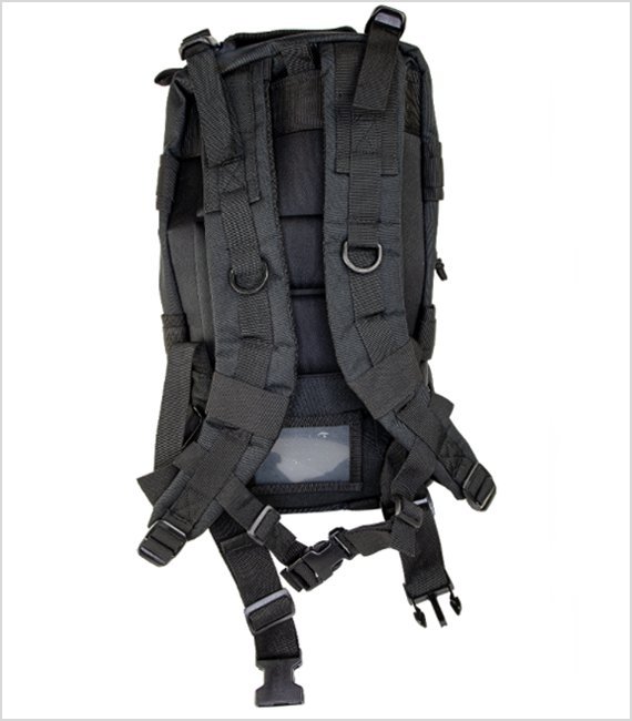 Full Forge Gear Hurricane Tactical Backpack Black 18x11x11 Water Resistant