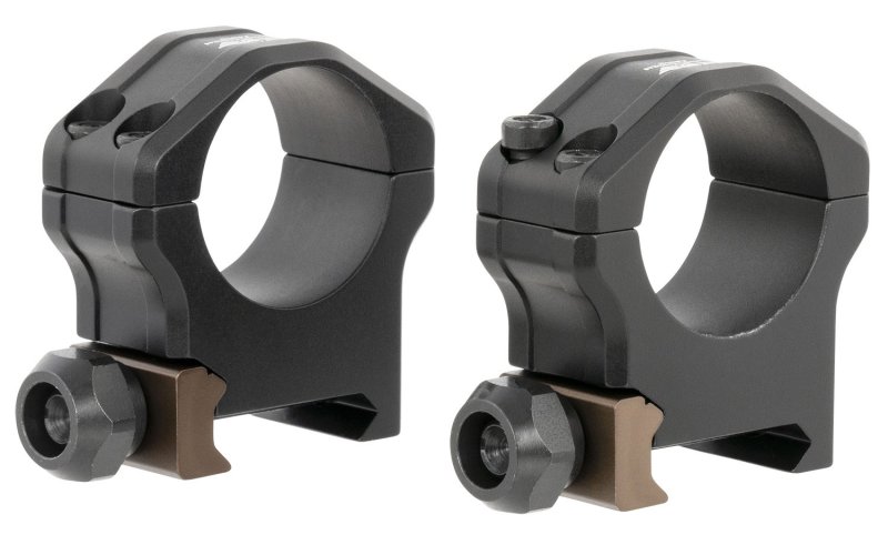 Christensen Arms PRSR-X2 1 In Medium Scope Rings Black Anodized