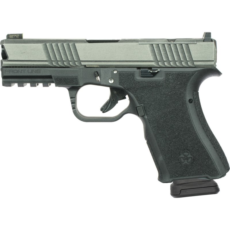 Black Rain Ordnance BRO-FL-25011501 9mm 3.75 In Black/Gun Metal 15+1