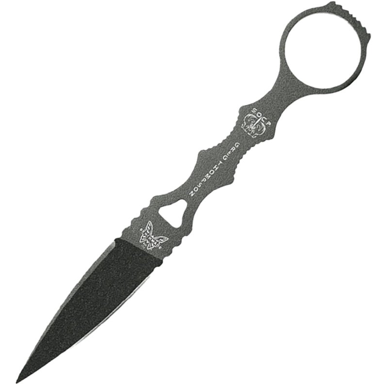 Benchmade 174GY SOCP Dagger Tungsten Cerakote BK Sheath