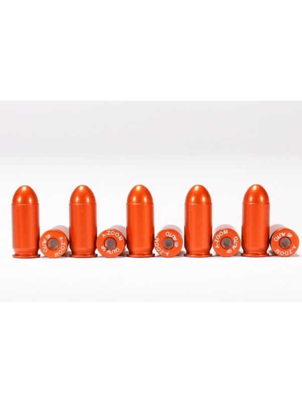 A-Zoom Orange Value Pack Universal Dummy Rounds Polymer