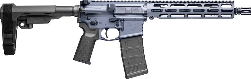 Vktr VK1 Pistol 5.56 Nato 10.5 Pistol Grey SBA3 Brace