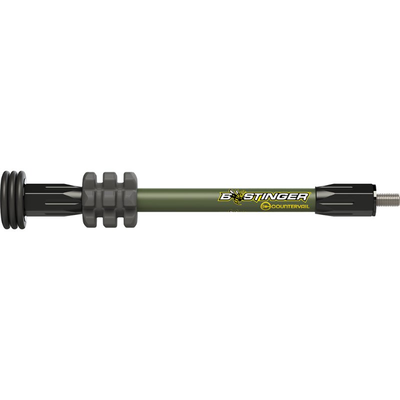 Bee Stinger MHX06OL MicroHex Stabilizer Olive 6" Micro-Diameter, 3 Weights