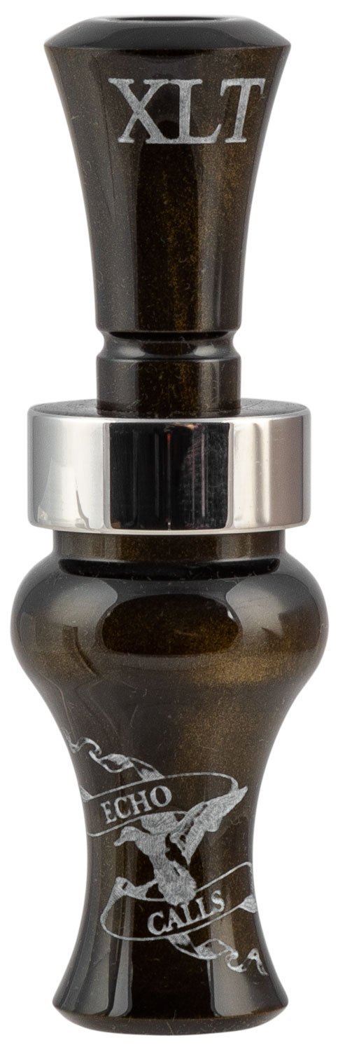 Echo XLT 78900 Single Reed Duck Call Black Gold Pearl Acrylic