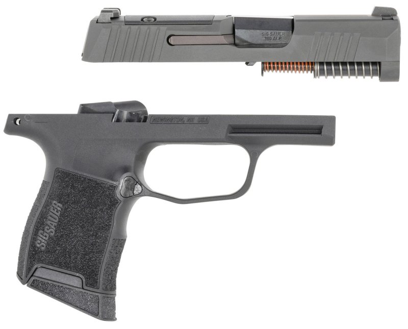 Sig Sauer P365 Caliber Exchange Kit 380 ACP 3.10" Slide Polymer Frame Si...