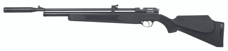 Diana 1900034 Stormrider .177 Cal PCP Air Rifle 1050fps 19" Barrel Blued