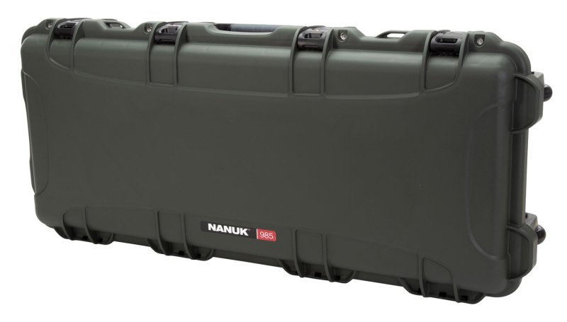 Nanuk 985 Case With Foam NK-7 Resin Olive 1081 9851006