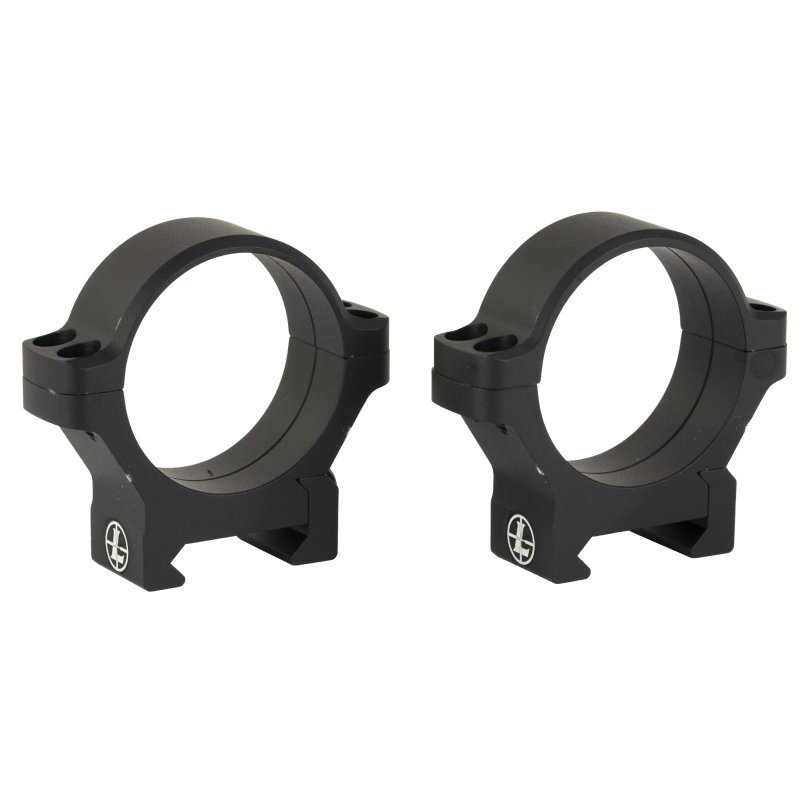 Leupold BackCountry 35mm Cross-Slot Rings, Medium Height, Matte Black