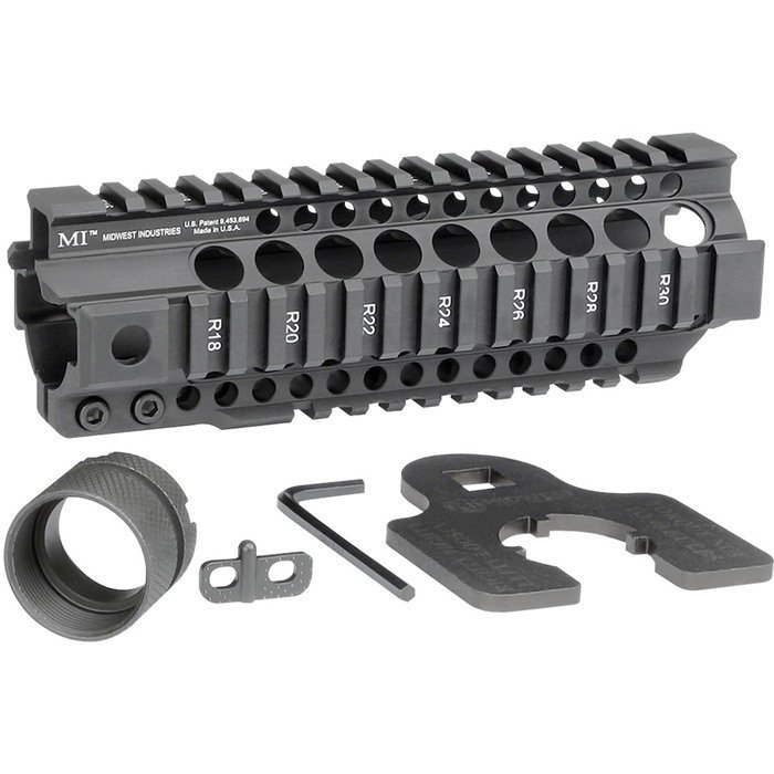 Midwest Industries MI-CRT7.25 7.25In Free-Float AR-15 Rail