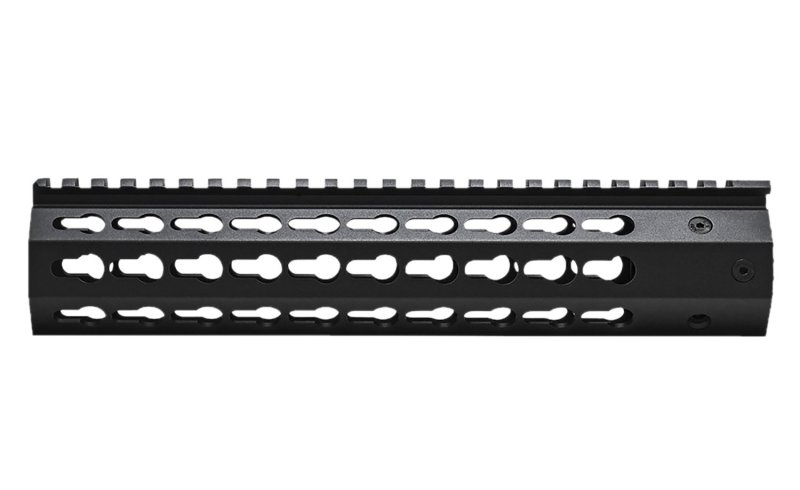 NcSTAR VMARFFKMC AR-15 15.00In KeyMod Free-Float Black Aluminum