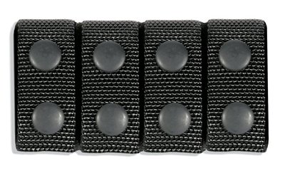 Blackhawk 44B351BKA Nylon Belt Keeper 2.25" Black 4-Pack