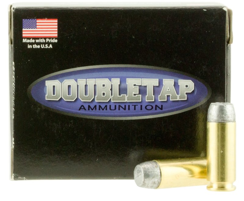 DoubleTap Ammunition 10MM200HC 10mm Auto 200gr Hard Cast Ammo 20 Rounds