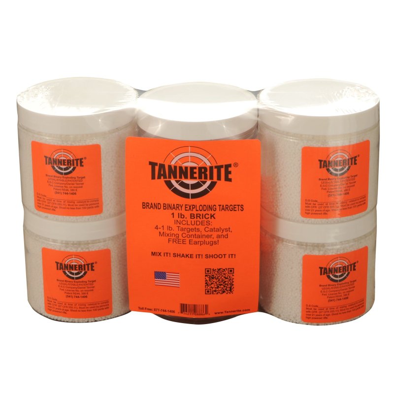 Tannerite Brick 1 LB Exploding Target 4 Pack 1 BR