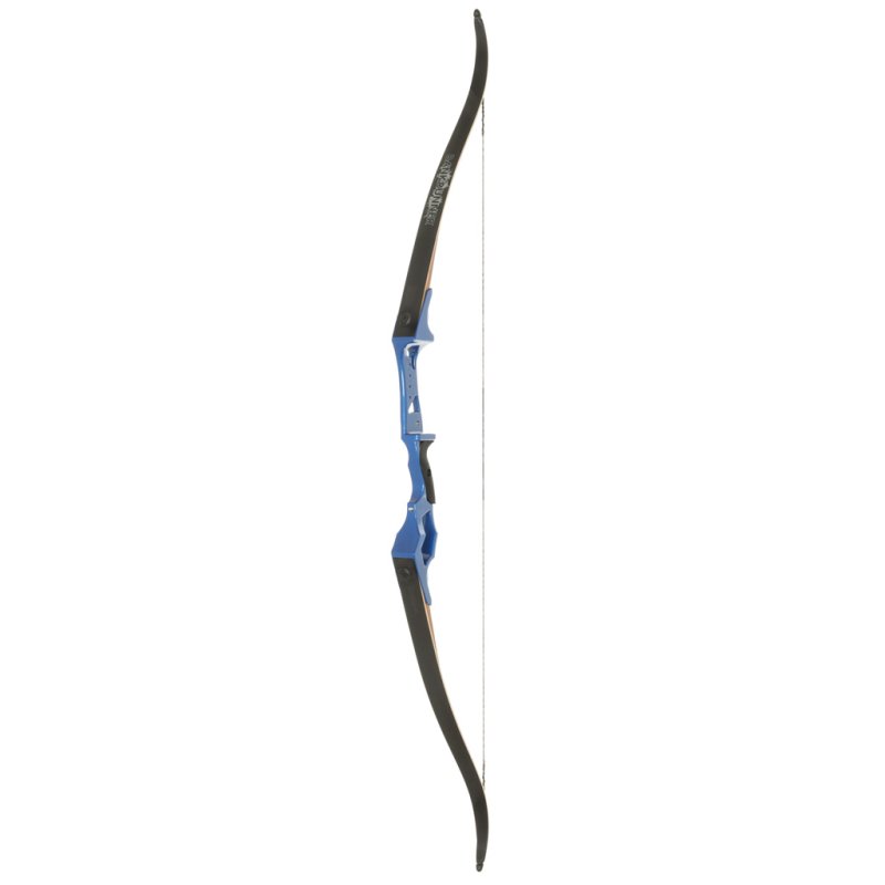 Fin-Finder Bank Runner 58 In 35lb RH Bowfishing Recurve Blue