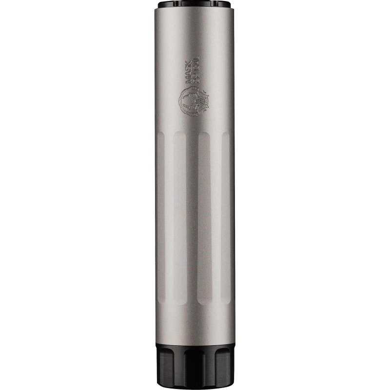 Dead Air MASK22SIL 22LR 5.10In 1rd 17-4PH Titanium Silver