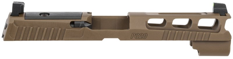 Sig Sauer P320 9mm Luger Coyote Brown Stainless Optic-Ready