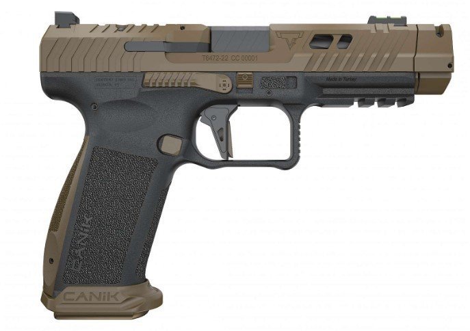 CANiK TTI Combat 9mm 18+1 Bronze Semi-Auto with Optics Cut & 2 Magazines