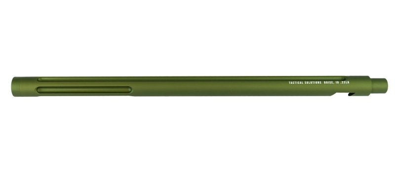 Tactical Solutions X-Ring OD Green Barrel 16.5" 22 LR