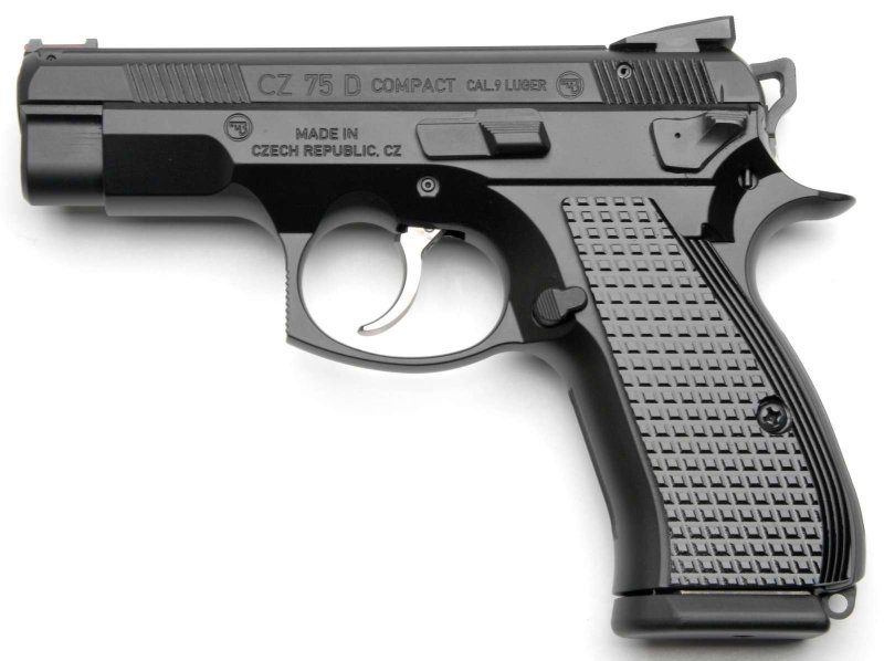 Cz Custom Shop 91048 75 D PCR Compact Frame 9mm Luger 15+1 3.90” Steel