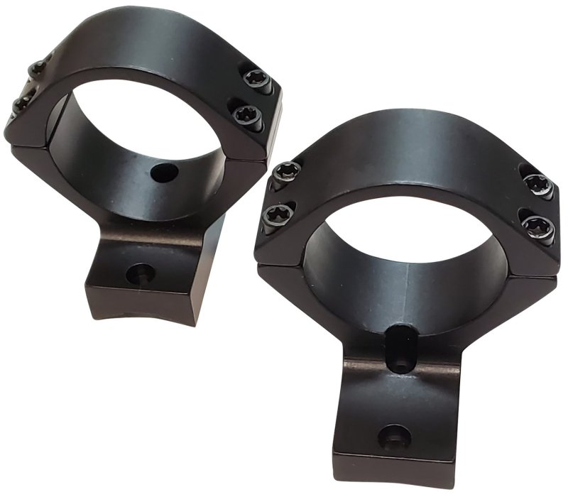 Talley 95X700 Scope Mount/Ring Combo 1" Tube Black Anodized High Rings